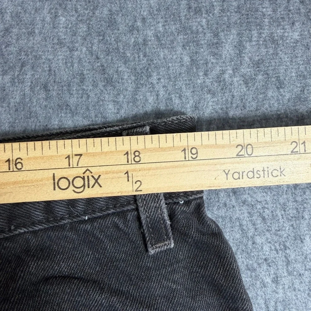 Levis 550 Jeans Mens 38x30 Black Relaxed Fit Tapered Leg Denim Vintage 1999
